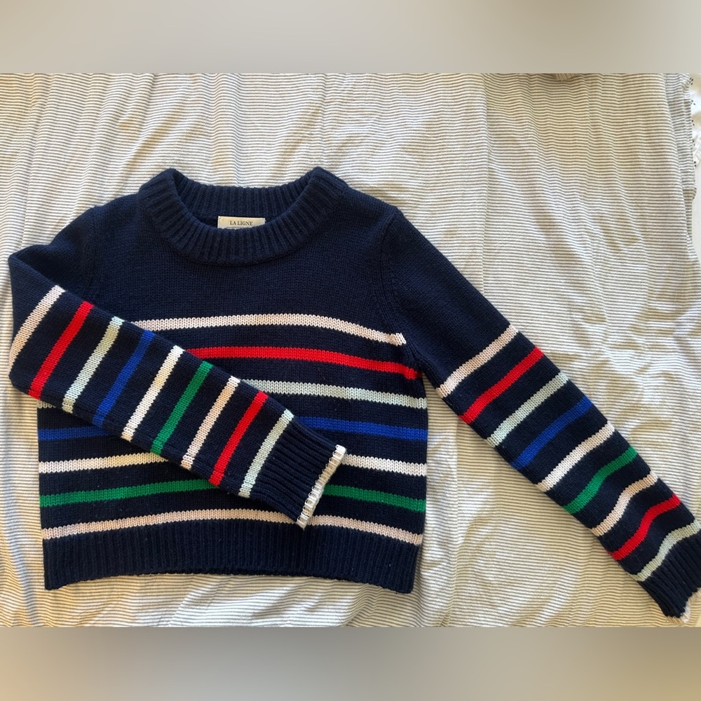 La Ligne Multicolor Crewneck Sweater